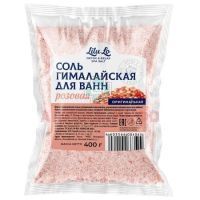 Соль для ванн DETOX & RELAX Гималайская розовая ориг. 400г Продлогистика/Россия