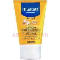 MUSTELA Bebe молочко солнцезащитное SPF-50 100мл Laboratoires Expanscience/Франция