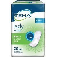 Прокладки урологические TENA Lady Active Mini №20 Mega soft/Китай