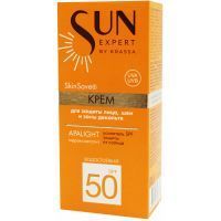 Крем KRASSA SUN EXPERT солнцезащитный д/лица и зоны декольте SPF-50 50мл КРАССА-Косметикс/Россия