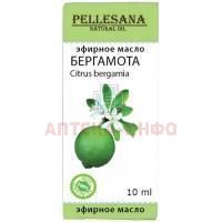 Масло эфирное PELLESANA бергамота 10мл Рино Био