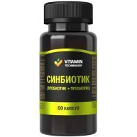 Синбиотик (Пробиотик+Пребиотик) капс. 430мг №60 КоролевФарм/Россия