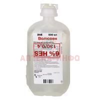 Волювен фл.(р-р д/инф.) 6% 500мл №10 Fresenius Kabi Deutschland/Германия