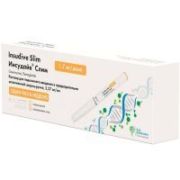 Инсудайв Слим шприц-ручка(р-р д/подкожн. введ.) 1,7мг/доза 3мл №1+иглы №4 ПСК Фарма/Россия