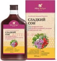 Бальзам безалкогольный АЛТАЙСКИЙ Сладкий сон 250мл Алтай-Селигор