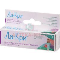 Ла-кри бальзам д/губ восстанавливающий д/очень сухой кожи 12г Вертекс