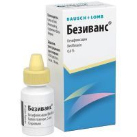 Безиванс фл.(капли глазн.) 0,6% 5мл №1 Bausch & Lomb Incorporated/США