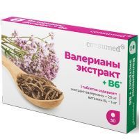 Валерианы экстракт+В6 (Consumed) таб. №50 Внешторг Фарма
