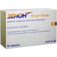 Зенон таб. п/пл. об. 10мг+10мг №90 Sandoz Ilac Sanayi ve Ticaret A.S./Турция