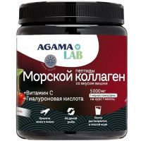 AGAMA LAB Морской коллаген+Витамин C+Гиалуроновая кислота пор. 150г (вишня) Жива Продукт ПРО