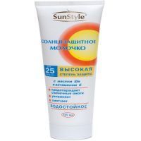 Молочко SUN STYLE солнцезащитное SPF-25 125мл Фреш Стайл Косметикс