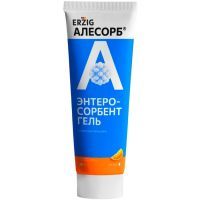Алесорб энтеросорбент Эрциг туба(гель д/приема внутрь) 230г (со вкусом апельсина) Фармацевтическая фабрика/Россия