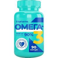 Омега-3 90% (Ирисфарма) капс. №90 Мирролла/Россия