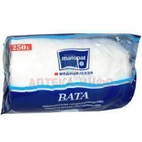Вата BELLA Matopat н/стер. хирургич. 250г (рулон) TZMO S.A./Польша