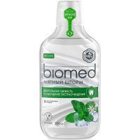 Ополаскиватель полости рта Biomed Мятный шторм 500мл Органик Фармасьютикалз/Россия