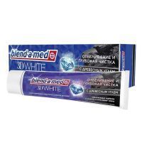 Зубная паста БЛЕНД-А-МЕД 3D White Отбеливание и Глубокая чистка с Древесным углем 100мл Procter&Gamble/Германия