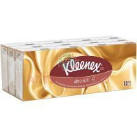 Платок носовой KLEENEX Ultra Soft №12x7 Kimberly Clark/Италия
