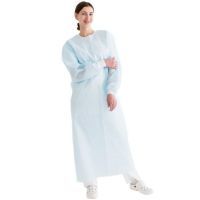 Халат КХ хирург. н/стер. модель 1 спанбонд 52-54 дл. 140 пл. 25 (голубой) Гекса/Россия