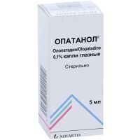 Опатанол фл.-кап.(капли глазн.) 0,1% 5мл Novartis Manufacturing/Бельгия