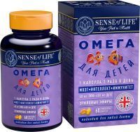 Омега 3 ДГК д/детей Sense of Life капс. №60 Quantum Solutions Group LTD/Великобритания