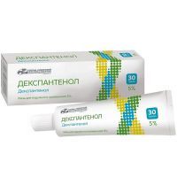 Декспантенол туба(мазь д/наружн. прим.) 5% 30г №1 Усолье-Сибирский ХФК