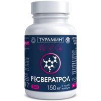 Турамин Ресвератрол 150 Экстракт Горец японский капс. №60 ВИС/Россия