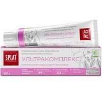 Зубная паста СПЛАТ PROFESSIONAL Ultracomplex "Ультракомплекс" 130г Органик Фармасьютикалз/Россия