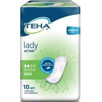 Прокладки урологические TENA Lady Active Mini №10 Mega soft/Китай