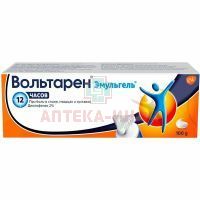 Вольтарен Эмульгель туба(гель д/наружн. прим.) 2% 100г №1 (треугольная крышка) GSK Consumer Healthcare/Швейцария