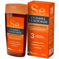 Шампунь Сульфидселеновый от перхоти д/всех типов волос 250мл ИнтелБио/Россия