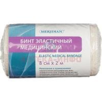 Бинт эласт. МЕРИДИАН 2м х 8см DGM Pharma Apparate/Швейцария