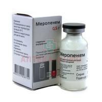 Меропенем фл.(пор. д/приг. р-ра д/в/в введ.) 500мг №1 Красфарма