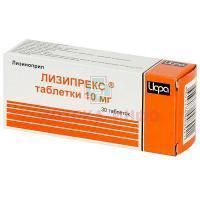Лизипрекс таб. 10мг №30 Ирбитский ХФЗ/Россия