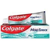 Зубная паста COLGATE Max блеск с отбел. пластинами кристальная мята 100мл Colgate-Palmolive/Китай