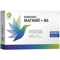 М Актив комплекс Магний+В6 таб. №60 Грин Сайд/Россия