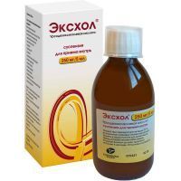 Эксхол фл.(сусп. д/приема внутрь) 250мг/5мл 250мл №1 + мерный стакан ФармВилар