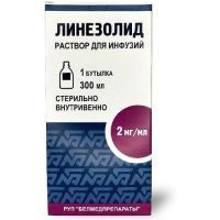 Линезолид бут.(р-р д/инф.) 2мг/мл 300мл №1 Белмедпрепараты/Беларусь