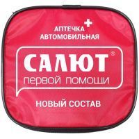 Аптечка автомобильн. первой помощи САЛЮТ мягкий футляр 260н (арт. 3740) Фэст