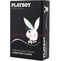 Презерватив PLAYBOY Classic №6 (классические) United Medical Devices/США