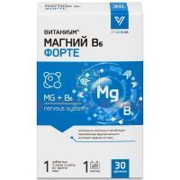 Магний В6 Форте Витаниум таб. 1170мг №30 Внешторг Фарма