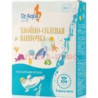 Соль для ванн детская DR. AQUA хвойно-солевая 450г (150г №3) Уралмедпром