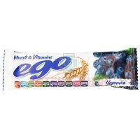 Батончики мюсли EGO черника и вит. в йогуртовой глазури 25г Формула Жизни