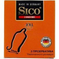 Презерватив SICO №3 XXL (увелич. размера, черн. уп.) C P R/Германия