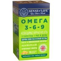 Омега 3-6-9 Sense of Life капс. №90 Quantum Solutions Group LTD/Великобритания