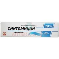Синтомицин туба(линим.) 10% 25г №1 Алтайвитамины