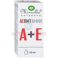 АЕвитамин с природными витаминами фл. 50мл Мирролла/Россия