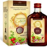 Бальзам ЗОЛОТАЯ СИБИРЬ №15 Суставит 250мл Сиб-Крук