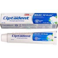 Зубная паста CJ LION CIPTADENT MAXI 12 PLUS-FRESH MINT 190г Lion Corporation Co/Ю.Корея