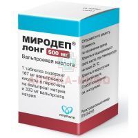 Миродеп лонг таб. пролонг. высвоб. п/пл. об. 500мг №30 Обнинская химико-фармацевтическая компания