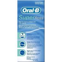 Зубная нить ORAL-B Super Floss №50 Mapaex Health and Personalcare Ireland Private Limited/Ирландия